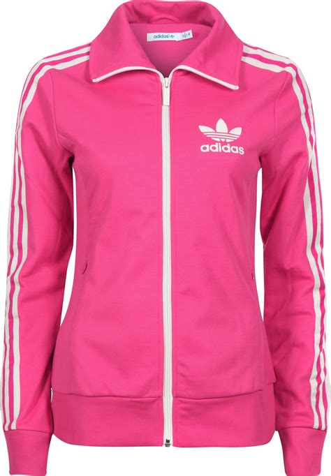 adidas jacke rosa weiß